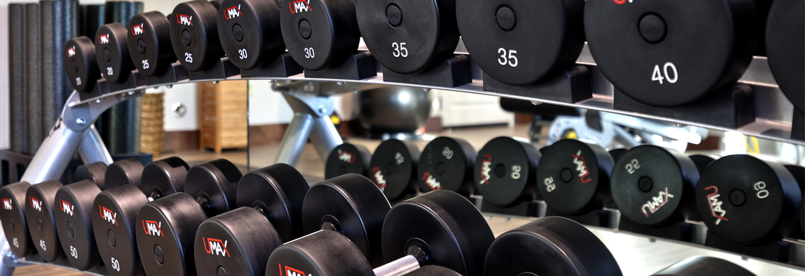 Bear Springs Gym dumbells