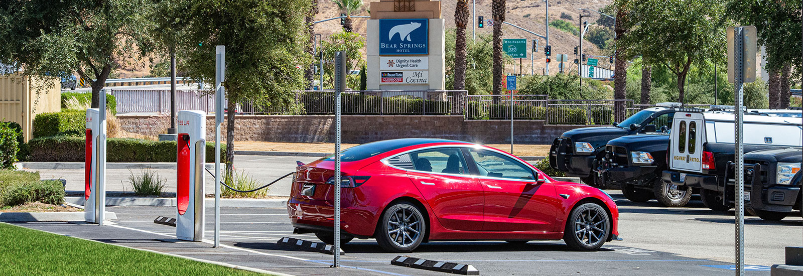 Did you know Bear Springs Hotel has a Tesla Supercharger station?